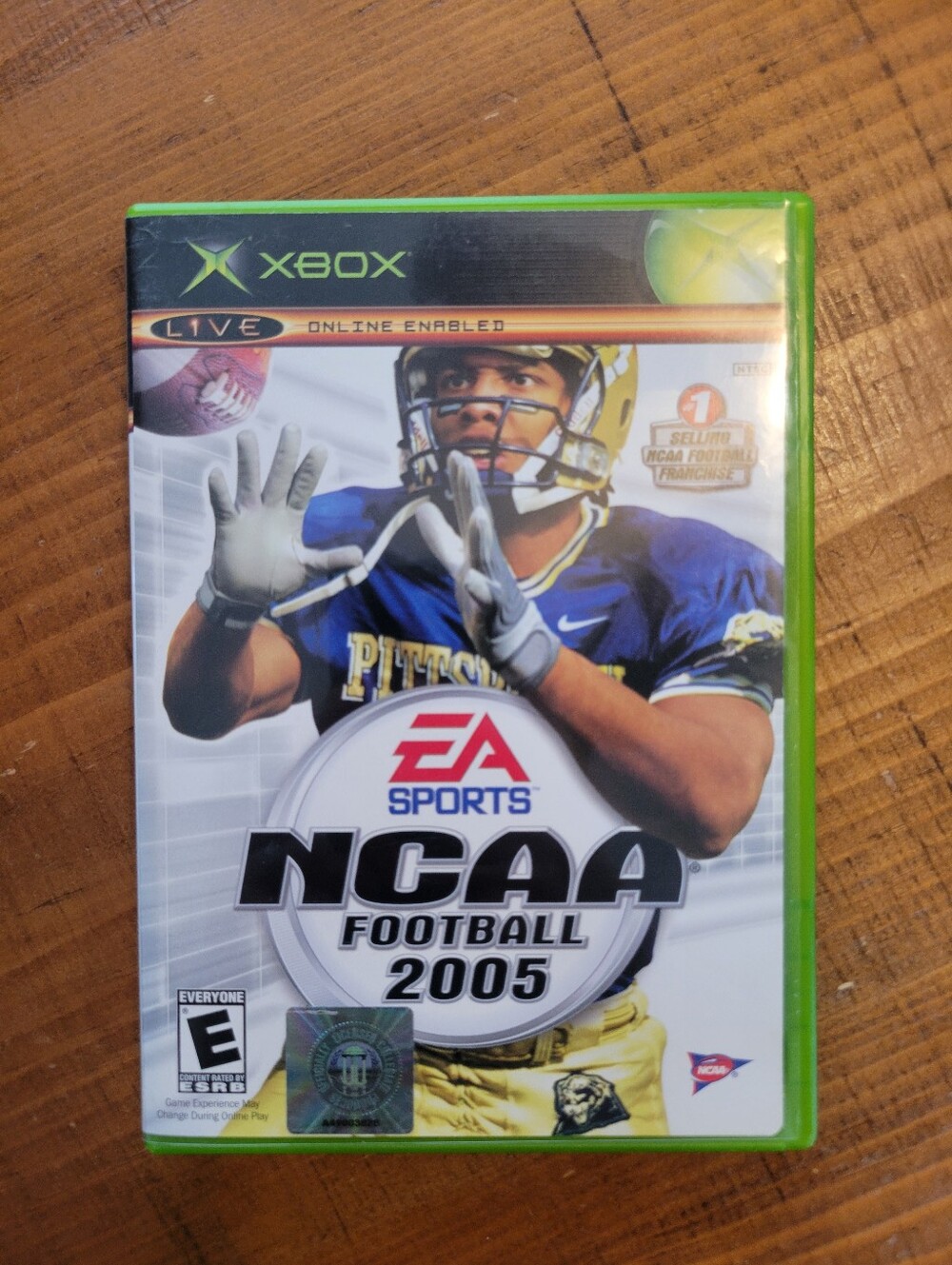 Xbox EA Sports NCAA Football 2005 Video Game Disc Case Manual